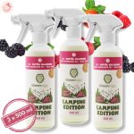 3X GREENHUGO ECO TOILET FRAGRANCE OIL – WILD BERRY – CAMPING EDITION
