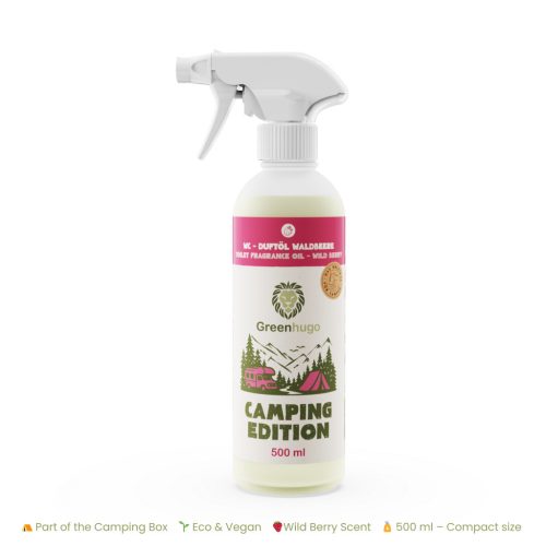 GREENHUGO ECO TOILET FRAGRANCE OIL – WILD BERRY – CAMPING EDITION