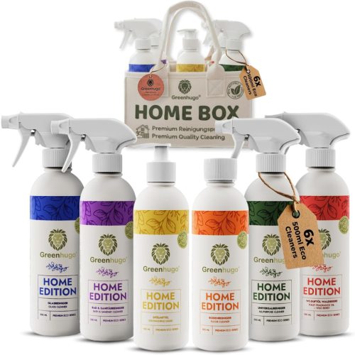 Home Box - Premium Cleaning Set | 6-Piece Set - Eco & Vegan